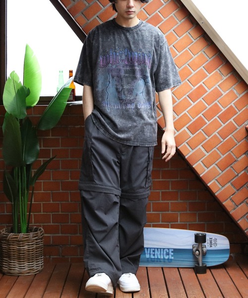 8 tシャツ グランジ加工ロックTシャツ メンズ レディース : ZOZOTOWN
