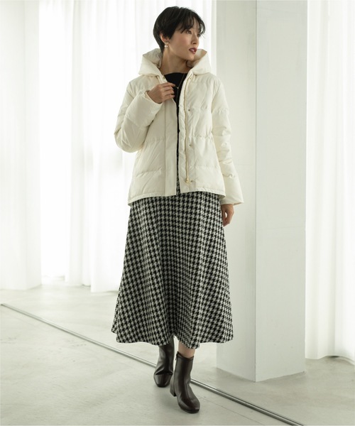 「OPAQUE.CLIP」 ダウンジャケット 40 ブラック レディース_画像5