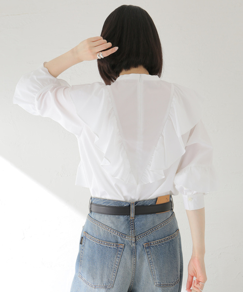 「Spick & Span」 ドルマンスリーブブラウス FREE ブラック レディース Spick＆Span 「Spick & Span」 ドルマンスリーブブラウス