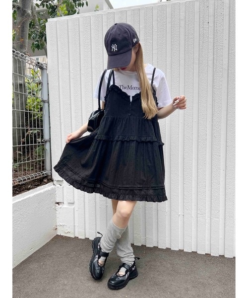 WC ワンピース コットンレースフリルミニワンピース : ZOZOTOWN Yahoo