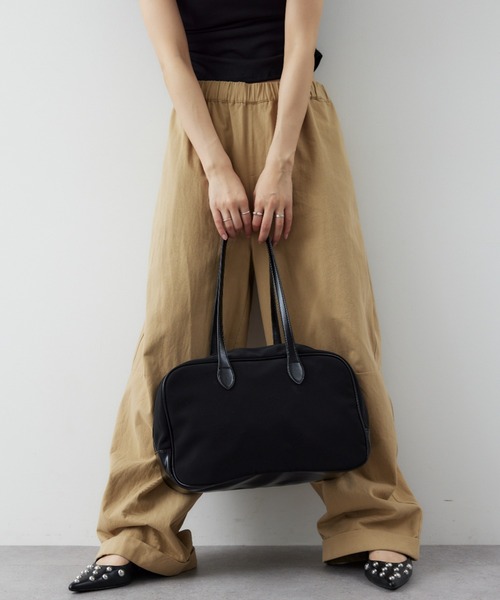 HANNE ボストンバッグ ソフトボストンバッグ レディース : ZOZOTOWN