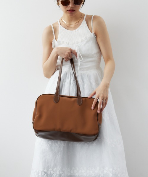 HANNE ボストンバッグ ソフトボストンバッグ レディース : ZOZOTOWN