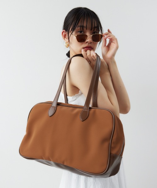 HANNE ボストンバッグ ソフトボストンバッグ レディース : ZOZOTOWN