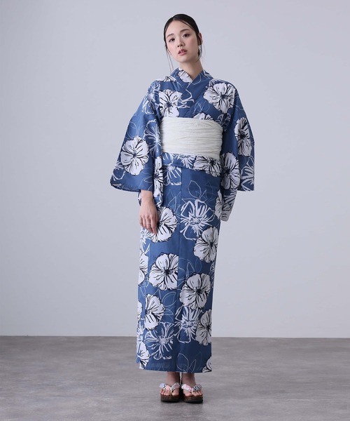 yulie 浴衣 「セパレート 二部式 」二部式浴衣 1人で着られる