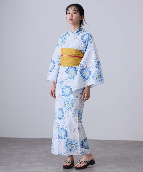 セパレート浴衣　二部式　新品 浴衣 セパレート 二部式 ラメ入り 天然冷感 レディース 女物