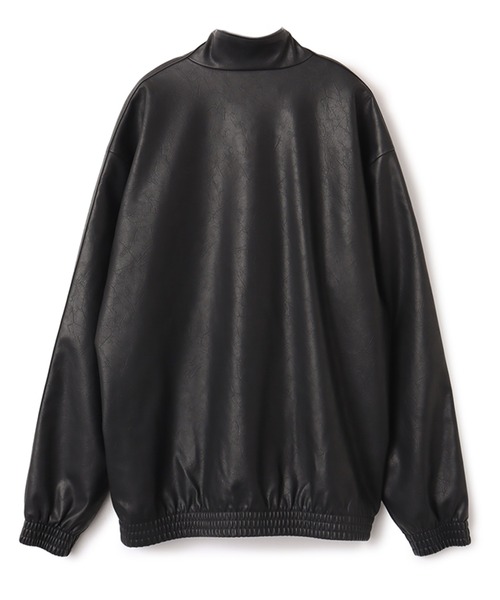adidas コート アウター PLEATHER FIREBIRD OVERSIZED TRACKTOP