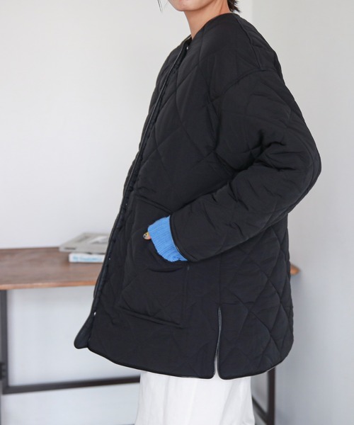 「feepur」 ジャケット MEDIUM ブラック レディース_画像3