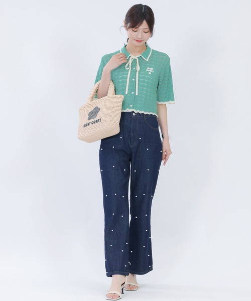 MARY QUANT トートバッグ マリークワント mary quant クロッシェ