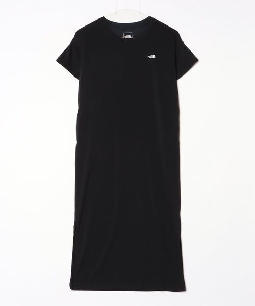 THE NORTH FACE 半袖ワンピース ブラック THE NORTH FACE 「THE FACE」 半袖ワンピース S ブラック