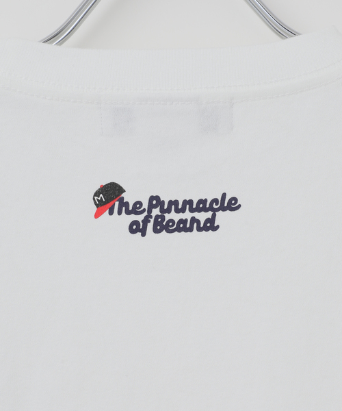 B.C STOCK tシャツ ベースボール モジャ サガラ刺繍 半袖Tシャツ