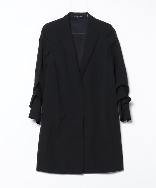 theory（セオリー） 」 チェスターコート 0 ブラック レディース