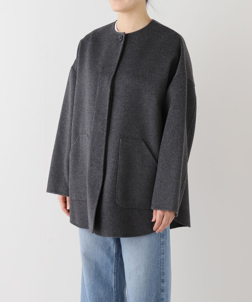 FRAMeWORK（フレームワーク） ノーカラーコート コート 「WEB限定追加