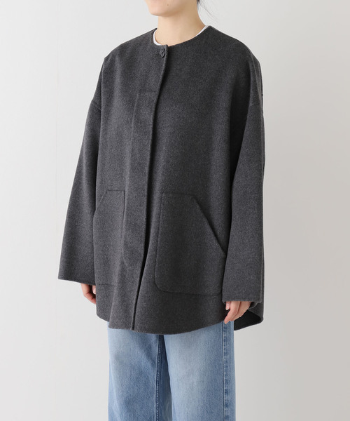 FRAMeWORK（フレームワーク） ノーカラーコート コート 「WEB限定追加