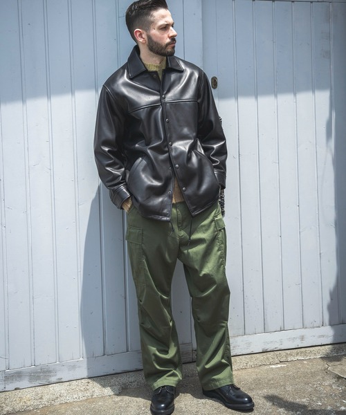 MR.OLIVE ミスターオリーブ レザージャケット Sサイズ MR.OLIVE（ミスターオリーブ） 革ジャン ライダース ミスターオリーブ