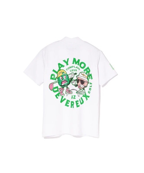 DEVEREUX GOLF tシャツ WOMEN Play More BattleモックTEE レディース