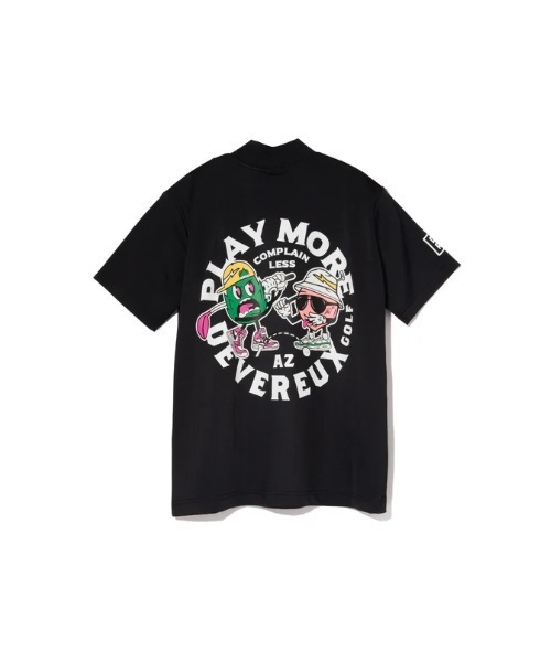 DEVEREUX GOLF tシャツ WOMEN Play More BattleモックTEE レディース