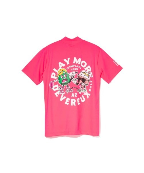DEVEREUX GOLF tシャツ WOMEN Play More BattleモックTEE レディース