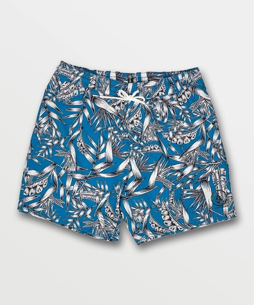 VOLCOM（ボルコム） 水着 Manic Trunk 17/水陸両用総柄ウエストゴム