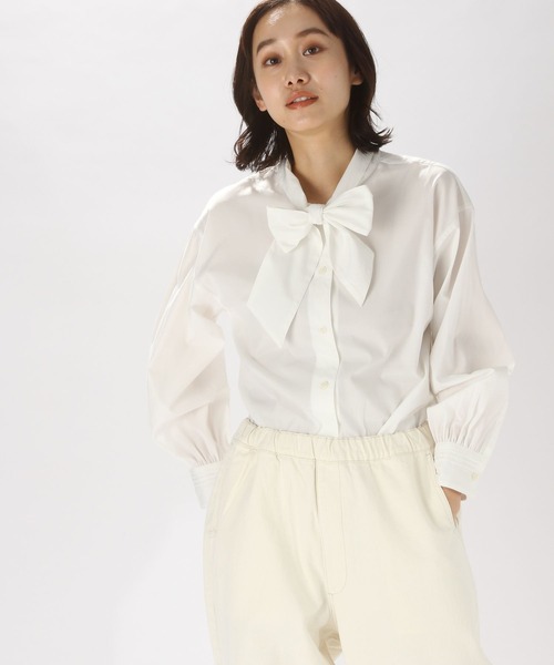「niko and...」 長(zhǎng)袖チュニック LARGE ブルー レディース