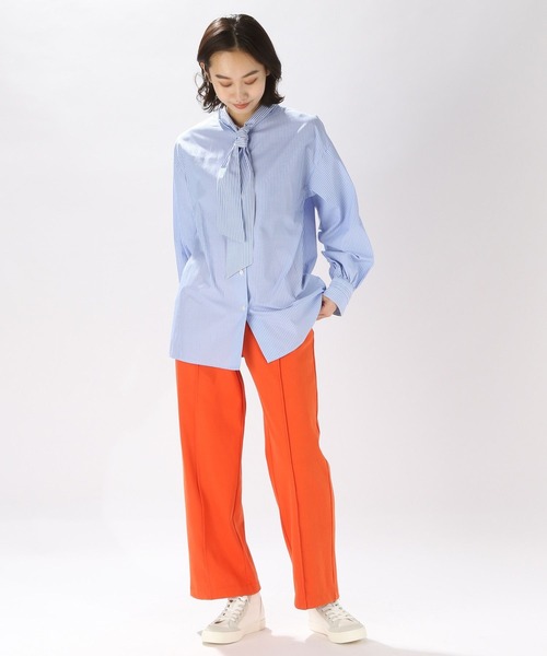 「niko and...」 長(zhǎng)袖チュニック LARGE ブルー レディース