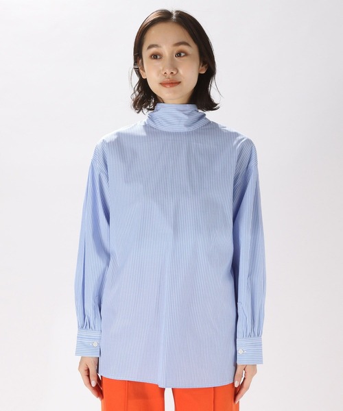 「niko and...」 長(zhǎng)袖チュニック LARGE ブルー レディース