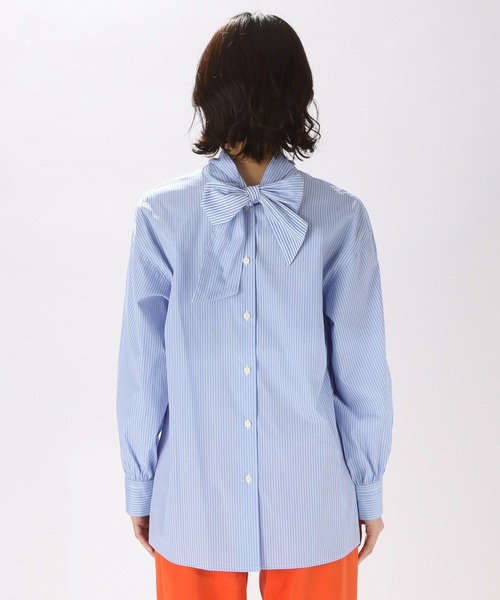 「niko and...」 長(zhǎng)袖チュニック LARGE ブルー レディース