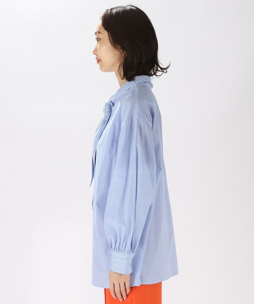「niko and...」 長(zhǎng)袖チュニック LARGE ブルー レディース
