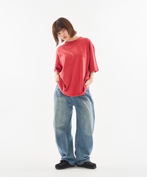 「kutir」 半袖Tシャツ LARGE ホワイト メンズ