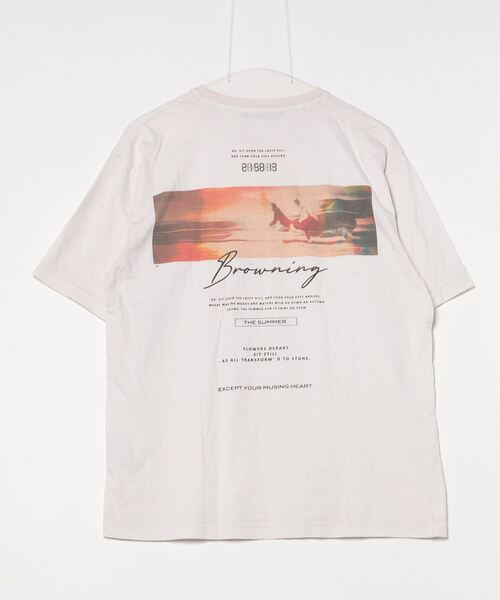 「RAGEBLUE」 半袖Tシャツ M ホワイト メンズ
