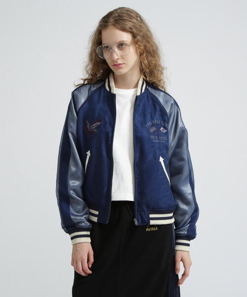 AVIREX スカジャン 「SOUVENIR COLLECTION」ORGANDY SKA JACKET