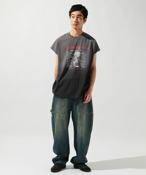 niko and… tシャツ グラデノースリーブTシャツ メンズ