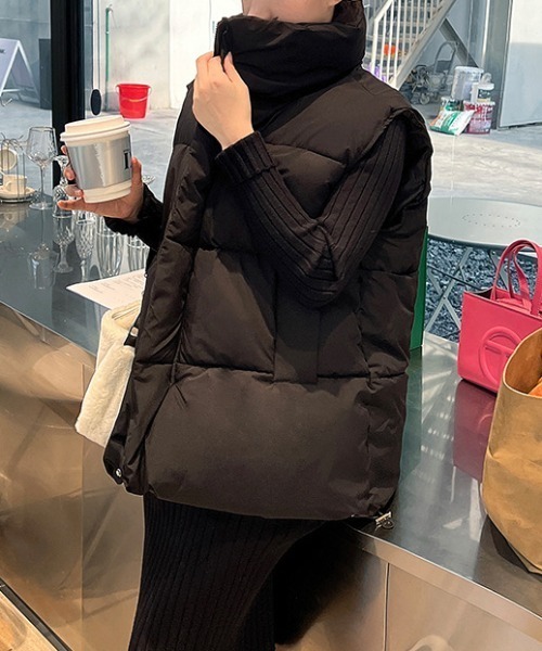 「SEN TOKYO」 ベスト M ブラック レディース