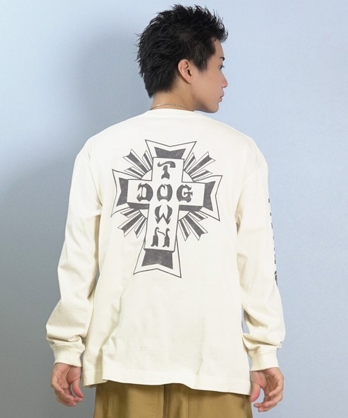 DOGTOWN（ドッグタウン） tシャツ 長袖Tシャツ/ロンT バックプリント