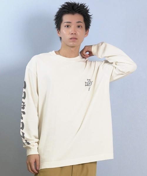 ビン　DOGTOWN 長袖カットソー L DOGTOWN（ドッグタウン） tシャツ 長袖Tシャツ/ロンT バックプリント