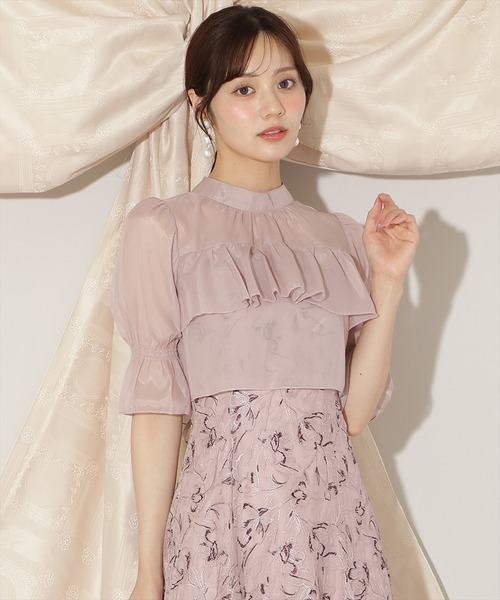 willselection ウィルセレクション❤︎ブラウス WILLSELECTION（ウィルセレクション） ブラウス シャツ 刺繍入り