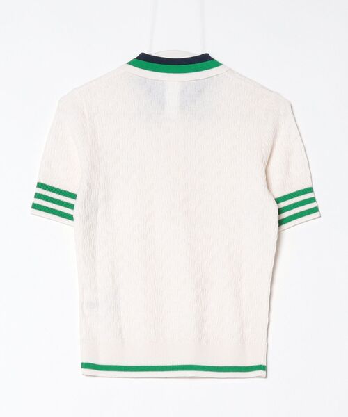 adidas golf アディダスゴルフ ニット素材 半袖ポロシャツ スキッパー ビヨンド ザ コース ツイストニット スキッパーカラー 半袖