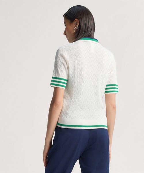 adidas ポロシャツ ポロ OG テクスチャード ニット半袖