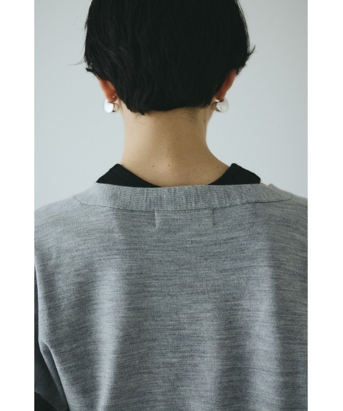 カーディガン Bicolor Knit Cardigan HeRIN.CYE カーディガン Bicolor knit cardigan バイカラーニット