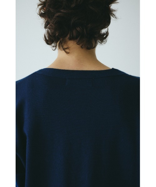HeRIN.CYE カーディガン Bicolor knit cardigan バイカラーニット