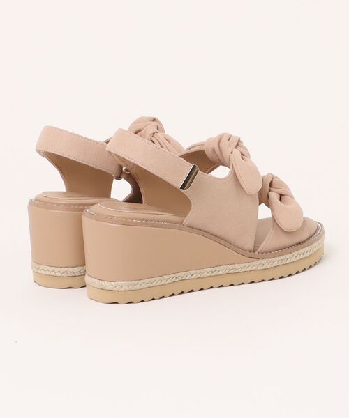 「JILL STUART」 ヒールサンダル 22.0cm ピンクベージュ レディース_画像2