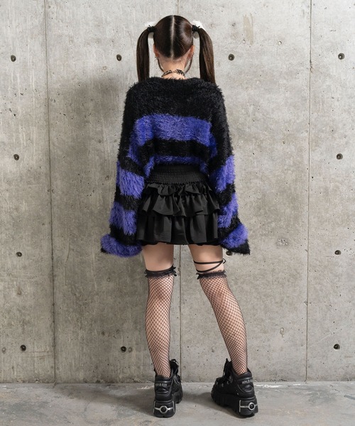 Amilige（アミリージュ） パンツ ハイウエストエンブレムボタン付き