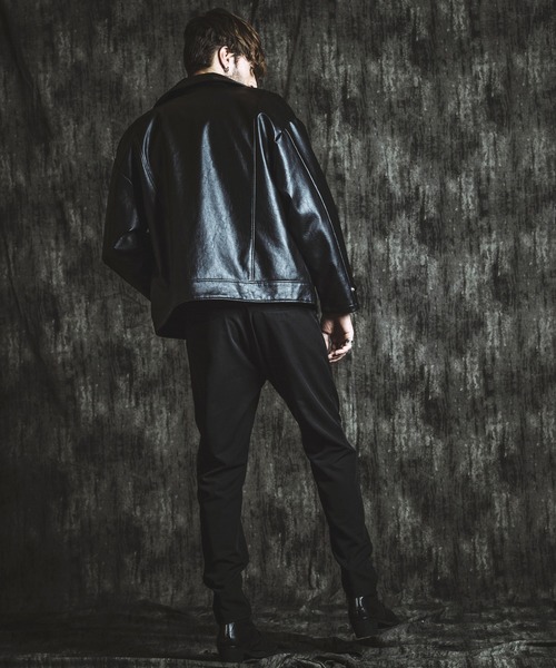 NO ID.（ノーアイディー） 革ジャン ライダース 「NO ID.」Synthetic