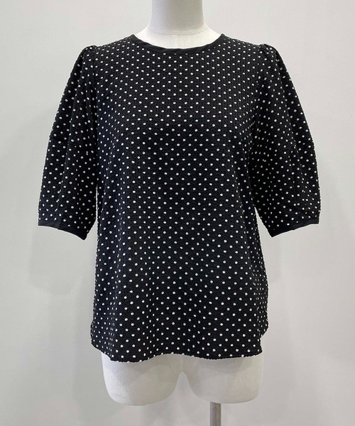 「PICCIN」 半袖ブラウス M ホワイト系その他 レディース_画像7