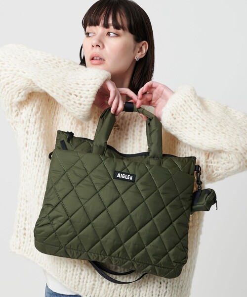 AIGLE（エーグル） ショルダーバッグ バッグ 「AIGLE」キルティング