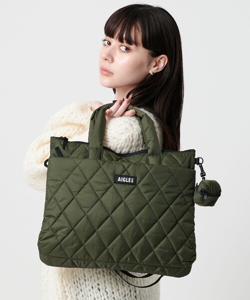 AIGLE（エーグル） ショルダーバッグ バッグ 「AIGLE」キルティング