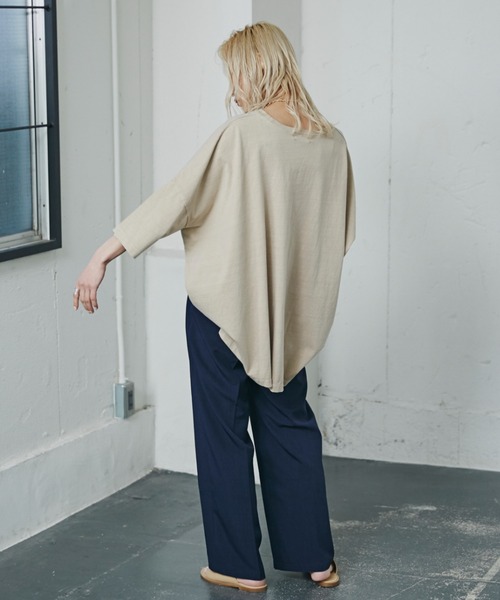 「GOOD ROCK SPEED」 半袖Tシャツ FREE ベージュ レディース_画像4