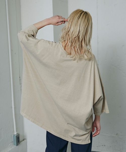 「GOOD ROCK SPEED」 半袖Tシャツ FREE ベージュ レディース_画像7