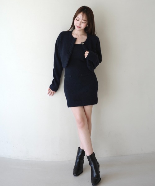 EIMY ISTOIRE（エイミーイストワール） ワンピース LOGO KNIT SET UP