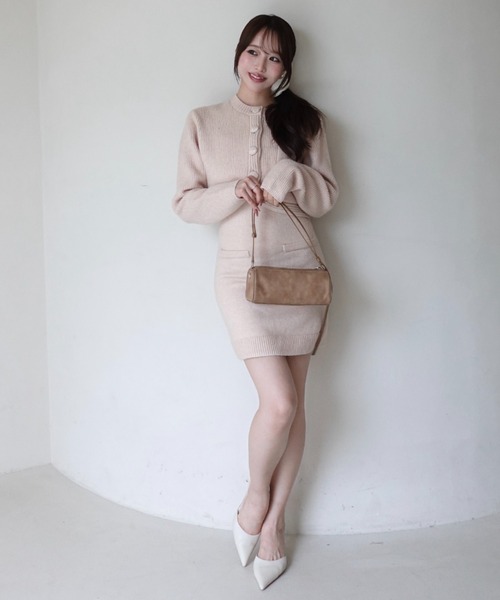 EIMY ISTOIRE（エイミーイストワール） ワンピース LOGO KNIT SET UP