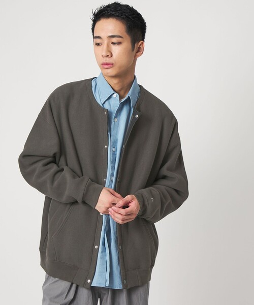 CITEN（シテン） カーディガン 「CITEN」スナップスウェットブルゾン